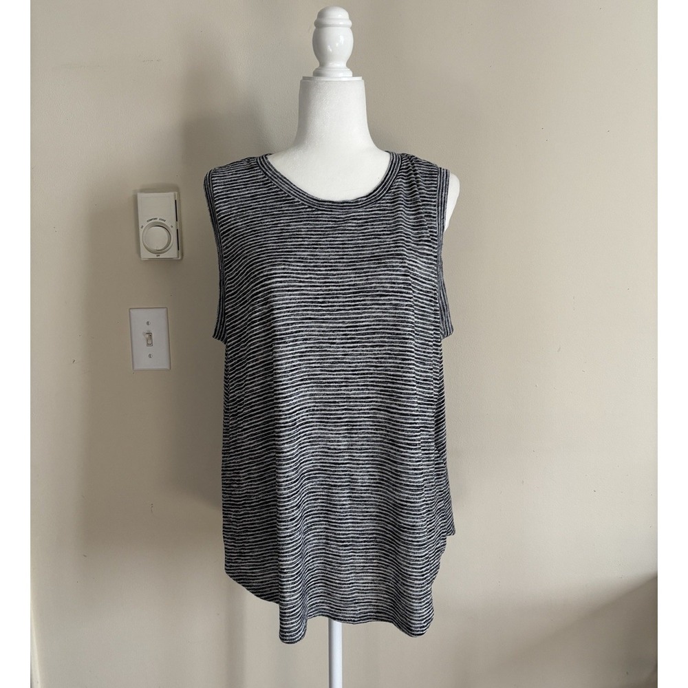 Athleta Womens Plus Size 1X Breezy Tank‎ Lightweight Stretch Athleisure Casual